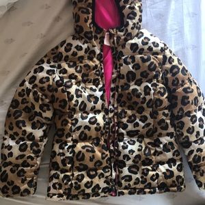Cheetah winter coat